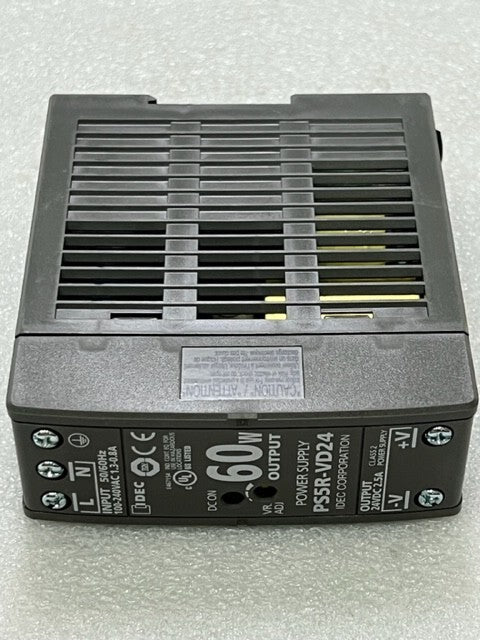 IDEC PS5R-VD24 Input 100-240VAC 50/60Hz Output 24VDC 2.5A Power Supply Unit New