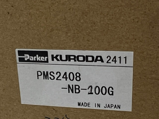 Parker Kuroda PMS2408-NB-100G AC100/110V Manifold Solenoid Valve New