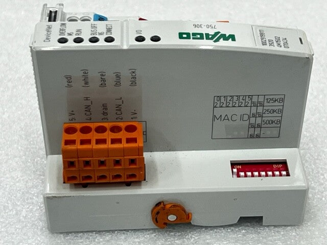 Wago 750-306 PLC Fieldbus Coupler DeviceNet Module New