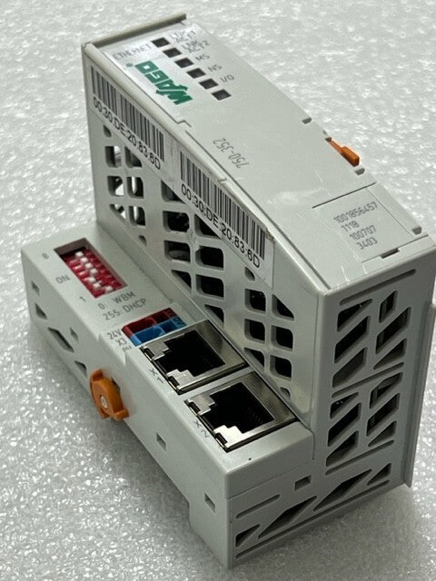 Wago 750-352 PLC Fieldbus EtherNet Coupler Module Used