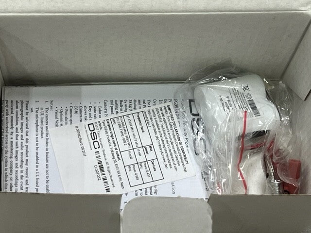 DSC PG4934PCCC (433.3:014) Wireless PIR Security Motion Detector with Camera New