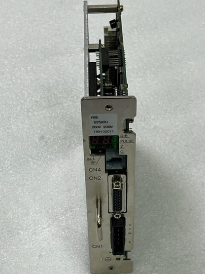 Panasonic 581B645D MSD 025A2U 200V 200W Servo Driver Used