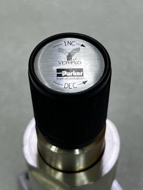 Parker Veriflo Valve SQMICROHF502PUPG6010 P/N 45600574PA Used Good Condition