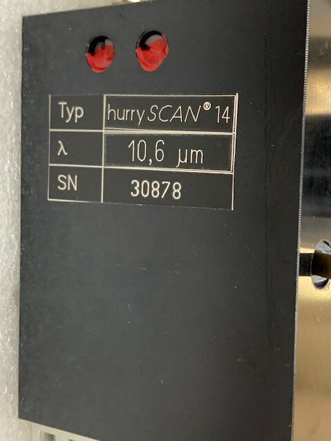 Scanlab hurrySCAN14 10,6um 14mm Scan Head Used