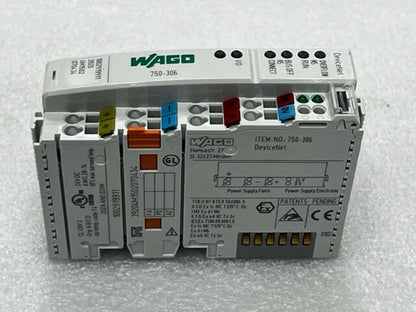 Wago 750-306 PLC Fieldbus Coupler DeviceNet Module New