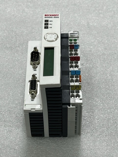 Beckhoff BX8000-0000 RS232/RS485 Bus Terminal Controller Used