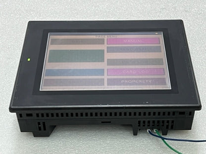 Keyence Corp VT3-V7 7 Inch VGA TFT Color Touch Screen Display Panel Used