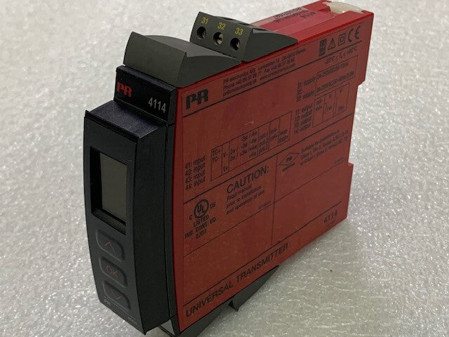 PR Electronics 4114 Universal Transmitter Excellent Condition