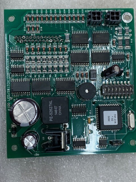 Simplex 4100-1280 8LED88W Display Sub-Assembly & 4100 LED Switch Controller Used