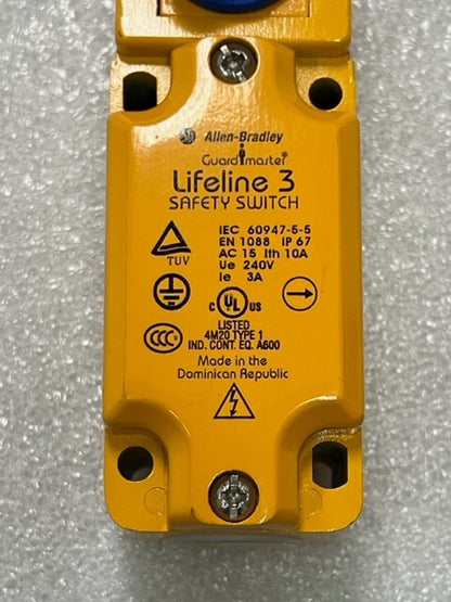 440E-D13118 Ser C Lifeline 3 Guardmaster Safety Cable Pull Switch New No Box