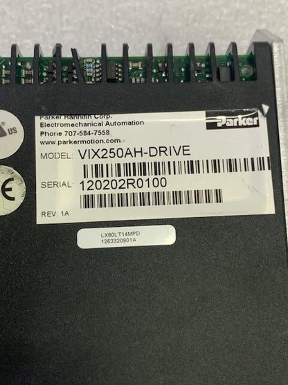 Parker Hannifin Corp VIX250AH-DRIVE Compact Digital Servo Controller Used