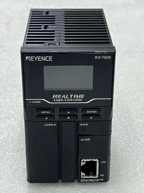 Keyence KV-7500 EtherNet /IP Realtime Programmable logic Controller Used