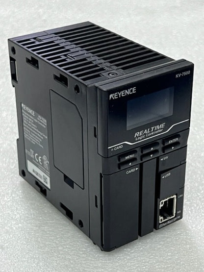 Keyence KV-7500 EtherNet /IP Realtime Programmable logic Controller Used