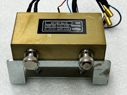 Coherent EOT-QSW 10W REV 1 80 MHZ Laser RF Module Unit Used