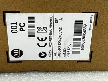 2080-PS120-240VAC Series A PLC Power Supply Unit 24VDC 38.4W 1.6A New in Box