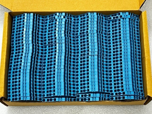 Weidmuller ZDU 2.5-2 2.5mm2 800V Terminal Block Blue New - Box of 100 Pcs