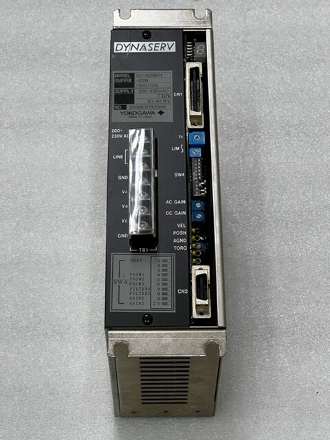 Yokogawa Linearserv SD1006B04-2SN Dynaserv Servo Drive Used