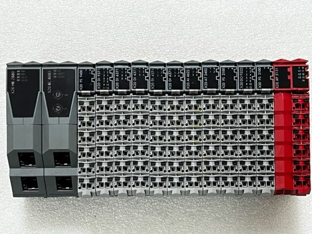 B&R X20HB2880 X20BC8083 X20PS9400 X20PS2100 PLC Communication & I/O Modules Used