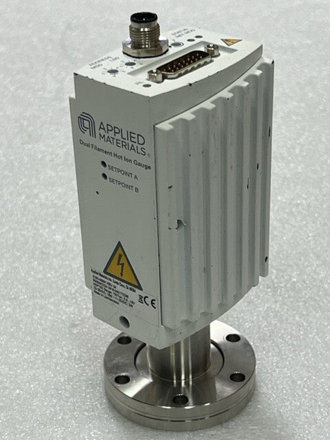 Applied Materials HDP100 0190-48891 Dual Filament Hot Ion Gauge Used
