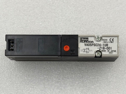 Parker Kuroda High Speed Solenoid Valve VA05PSC24-1UR-Z18-001 DC24V New