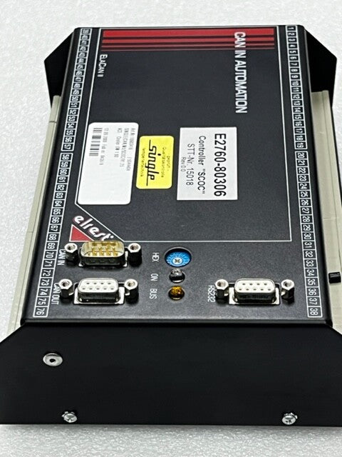 Elrest CAN IN AUTOMATION ELACAN II E2760-80306 SCOC Controller Used