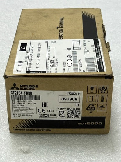 Mitsubishi GT2104-PMBD GOT2000 HMI Graphic Operation Touch Screen Terminal New