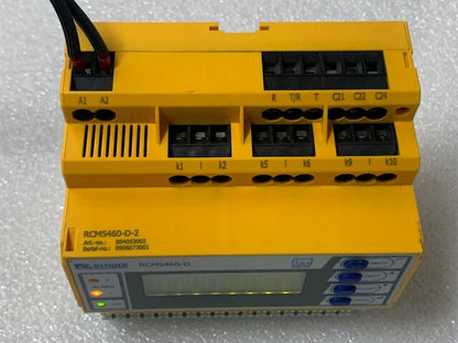 Bender RCMS460-D-2 Residual Current Evaluator Monitor Used Good Condition