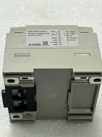 Keyence EX-510 EX-500 Series Sensor Amplifier Unit Used