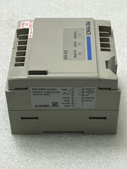 Keyence EX-510 EX-500 Series Sensor Amplifier Unit Used