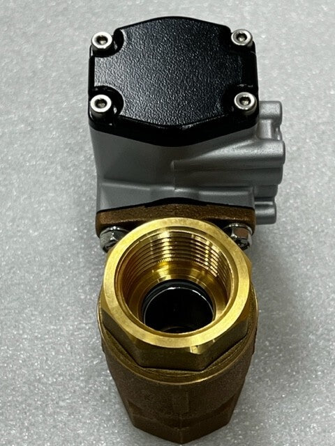 Kitz C-TE 1 Actuator Driven 2 Way Bronze Ball Valve New
