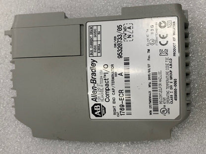 1769-ECR SER A Compact I/O Right End Cap Terminator Used
