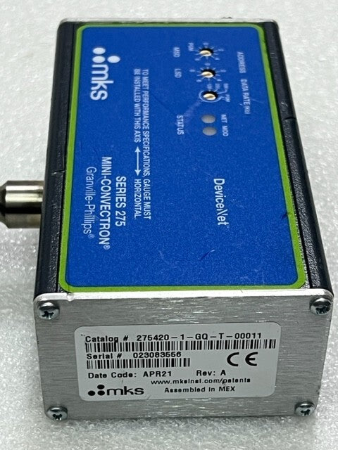 MKS 275 Mini-Convectron Granville-Phillips 275420-1-GQ-T-00011 Used