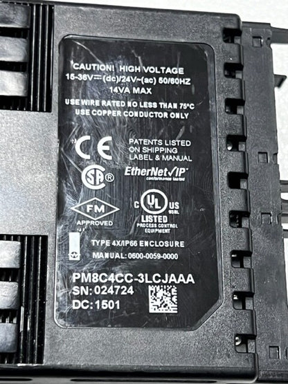 Watlow PM8C4CC-3LCJAAA EZ-ZONE Thermal Controller Used