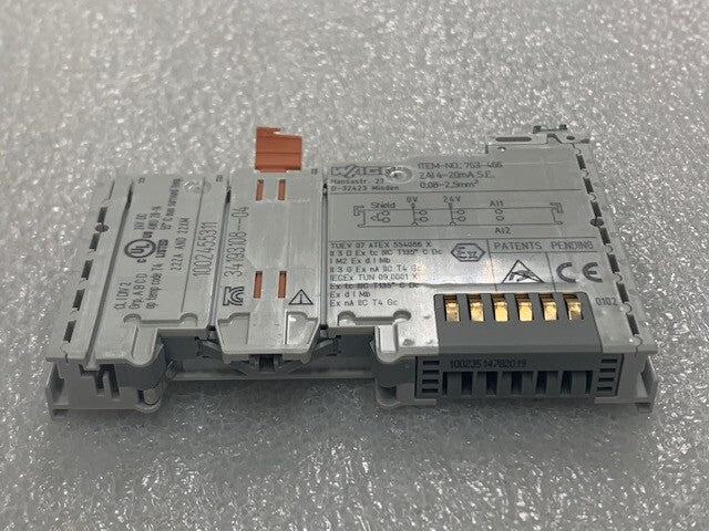 Wago 753-466 2-Channel Analog Input Module New without tags