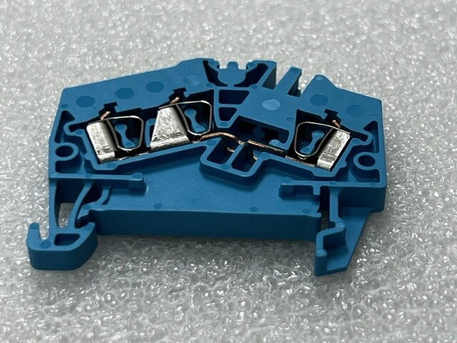 Weidmuller ZDU 2.5-2 2.5mm2 800V Terminal Block Blue New - Box of 100 Pcs