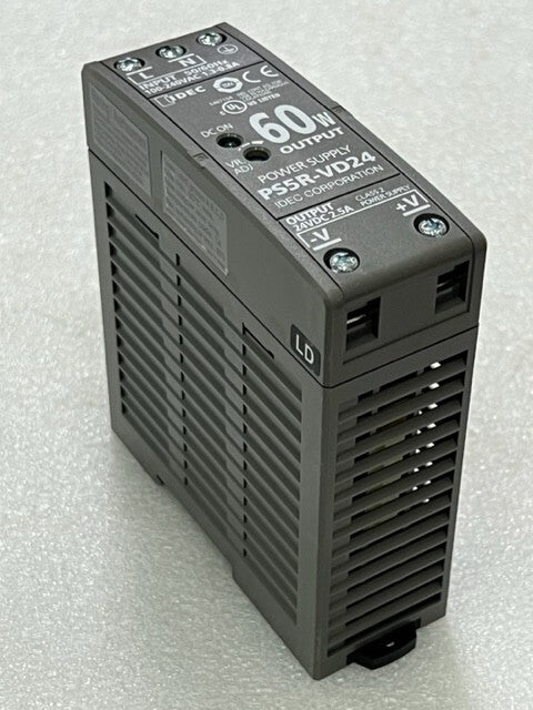 IDEC PS5R-VD24 Input 100-240VAC 50/60Hz Output 24VDC 2.5A Power Supply Unit New