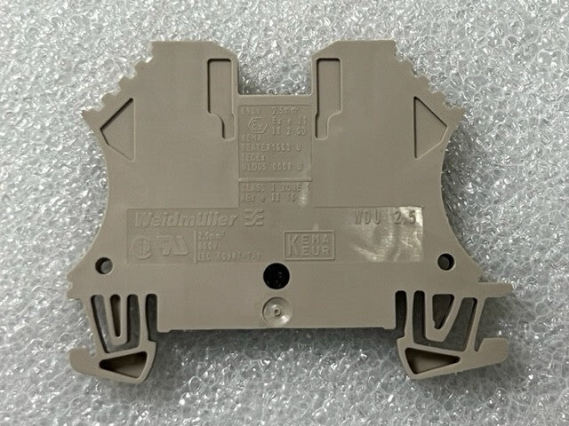 Weidmuller WDU 2.5 2.5mm2 800V Terminal Block Beige New- Lot of 50 Pcs