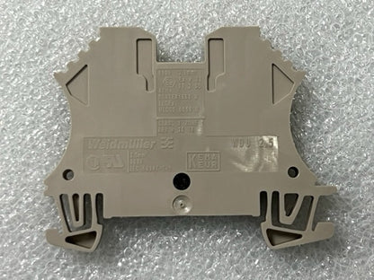 Weidmuller WDU 2.5 2.5mm2 800V Terminal Block Beige New- Lot of 50 Pcs