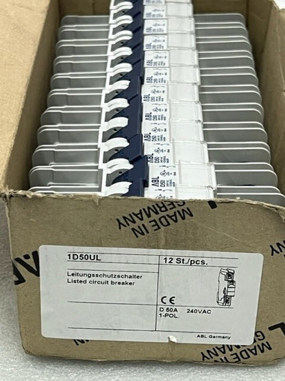 Lot of 12 Pcs - Altech Corp UL489 Molded Case Circuit Breaker ABL D50 240VAC New