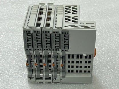 Wago 750-352 PLC Fieldbus EtherNet Coupler Module and I/O Modules Used