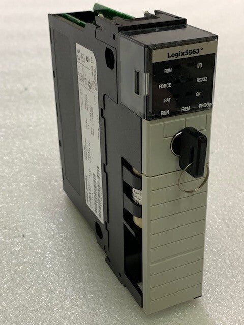 1756-L63 Series A ControlLogix LOGIX 5563 Processor Controller Unit Used