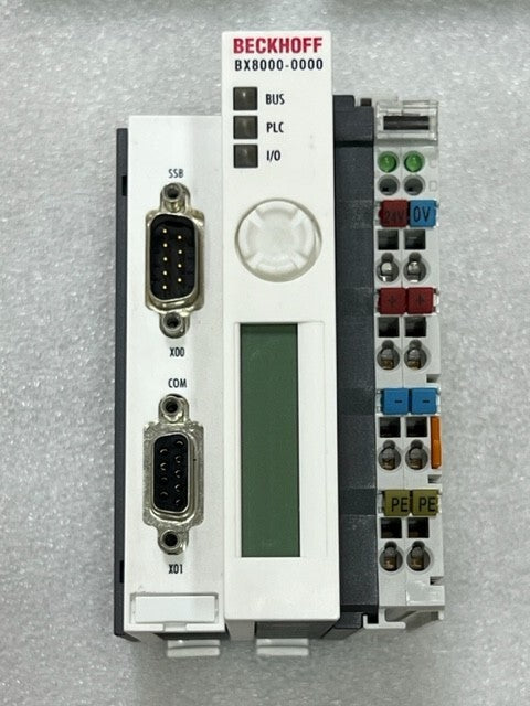 Beckhoff BX8000-0000 Bus Terminal Controller w KL1408 KL2408 KL9010 KL9100 Used