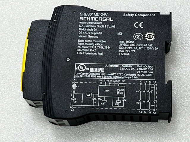 Schmersal SRB301MC-24V Safety Relay Module Used