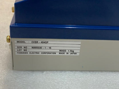 Yaskawa VS Controller CVSR-404GP 200-220V 50/60Hz 400W DC80V 5A New in Box