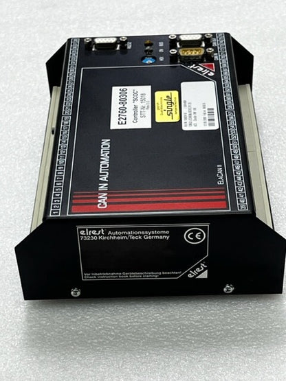 Elrest CAN IN AUTOMATION ELACAN II E2760-80306 SCOC Controller Used