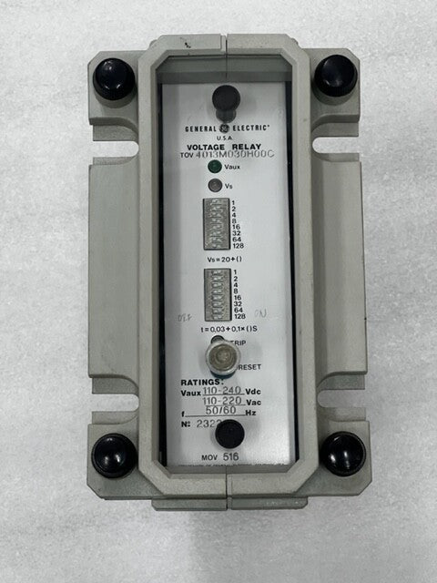 GE General Electric Modular Voltage Relay TOV 4013M030H00C Used