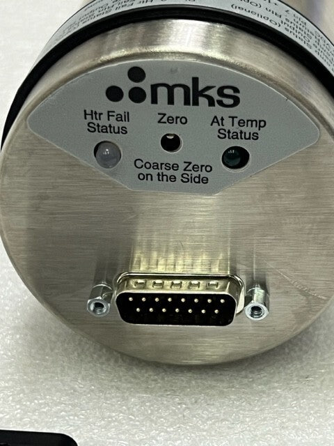 MKS E28D-31352 Range 1 Torr Baratron Etch Manomater Vacuum Pressure Gauge Used