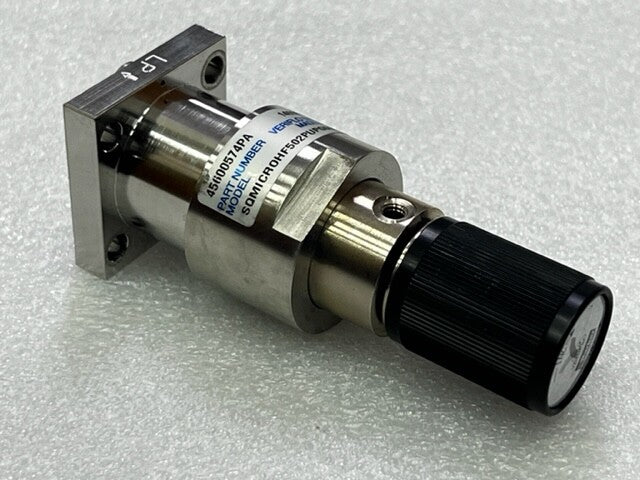 Parker Veriflo Valve SQMICROHF502PUPG6010 P/N 45600574PA Used Good Condition