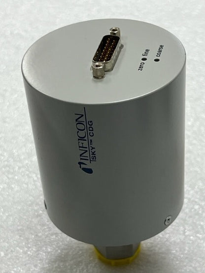 Inficon CDG100-A 371-050 10 Torr Capacitance Diaphragm Gauge Used