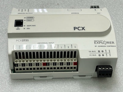 Johnson Controls FX-PCX2721-0 Rev K Ver 6.2 Facility Explorer Controller New